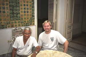 Jon with the great Richard Egües in Havana